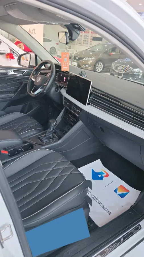 2023 Volkswagen Tiguan L 1.5T 160HP L4 7DCT,autocango,china used car exporter,china ev exporter,chinese used car exporter,chinese used ev exporter