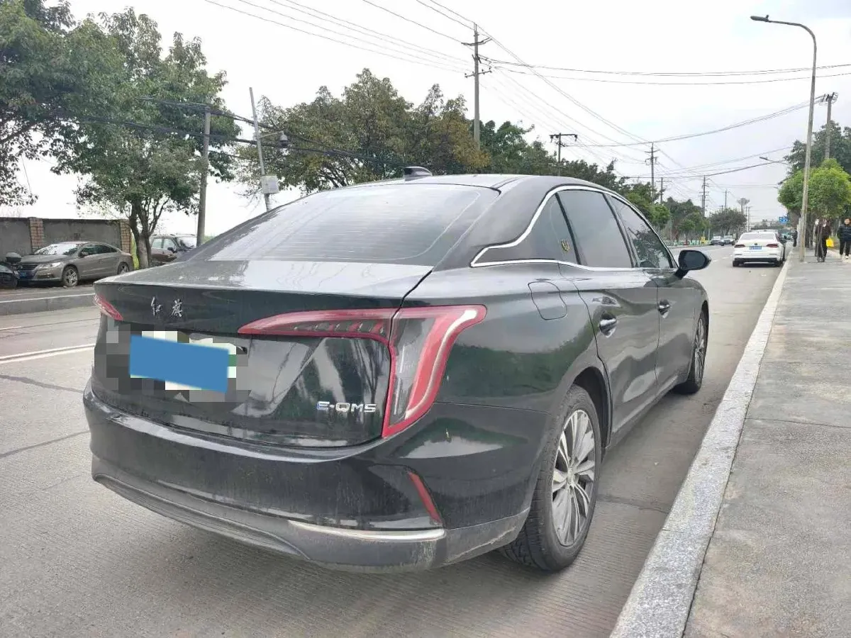 2022 HongQi E-QM5 BEV 54KWH,autocango,china used car exporter,china ev exporter,chinese used car exporter,chinese used ev exporter