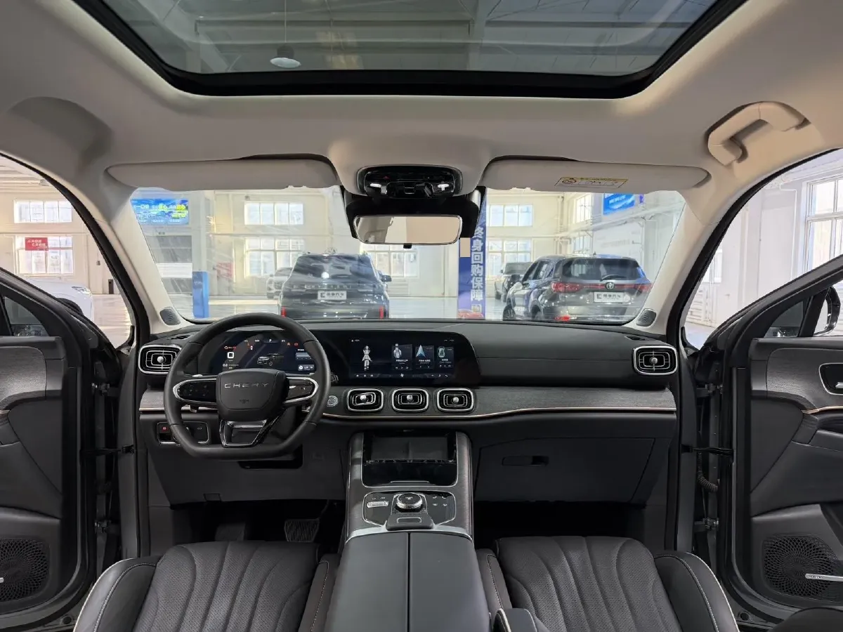 2023 Chery Tiggo 9 2.0T 261HP L4 7DCT,autocango,china used car exporter,china ev exporter,chinese used car exporter,chinese used ev exporter