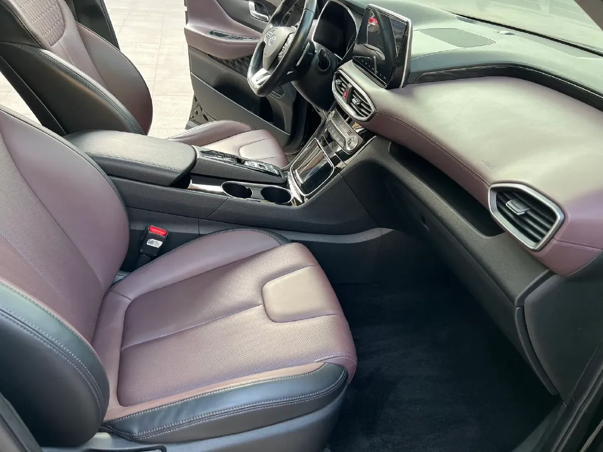 2019 Hyundai Santafe 2.0T 240HP L4 8AT,autocango,china used car exporter,china ev exporter,chinese used car exporter,chinese used ev exporter