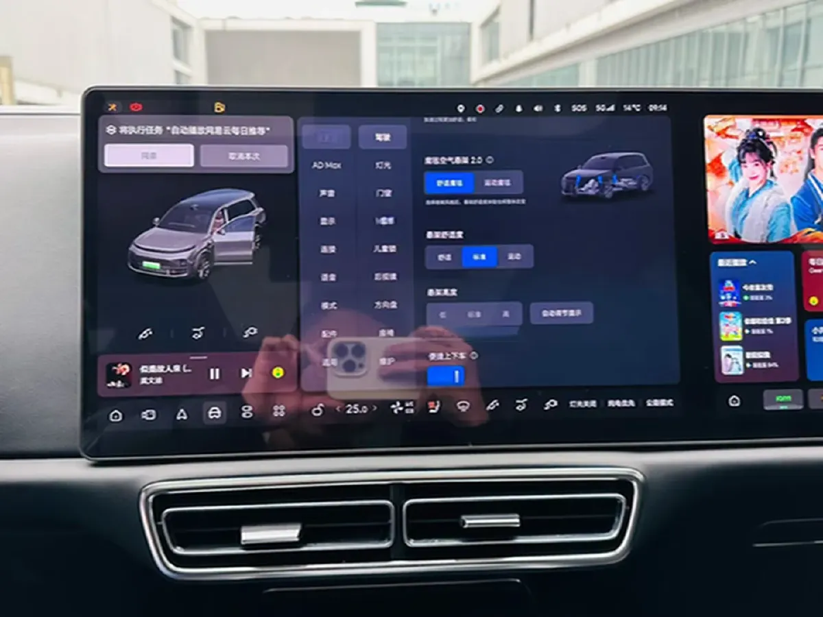 2022 Li L9 Range Extended 154HP REEV 42.6KWH,autocango,china used car exporter,china ev exporter,chinese used car exporter,chinese used ev exporter