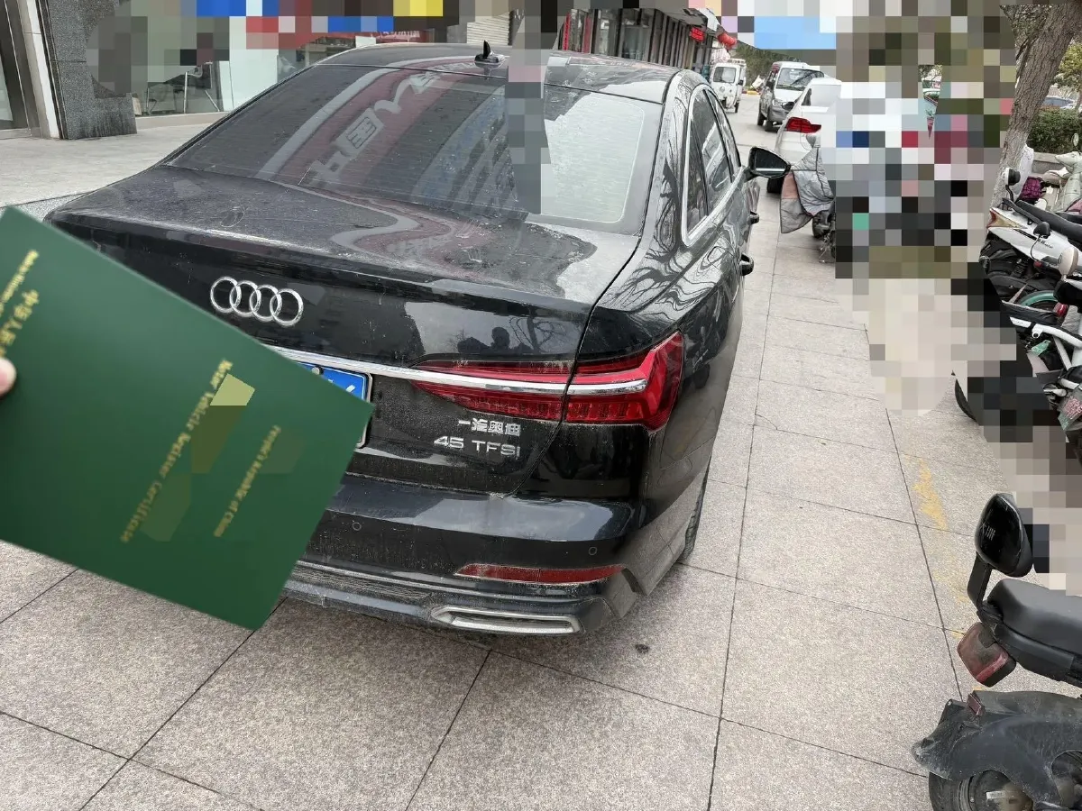 2020 Audi A6L 2.0T 224HP L4 7DCT,autocango,china used car exporter,china ev exporter,chinese used car exporter,chinese used ev exporter