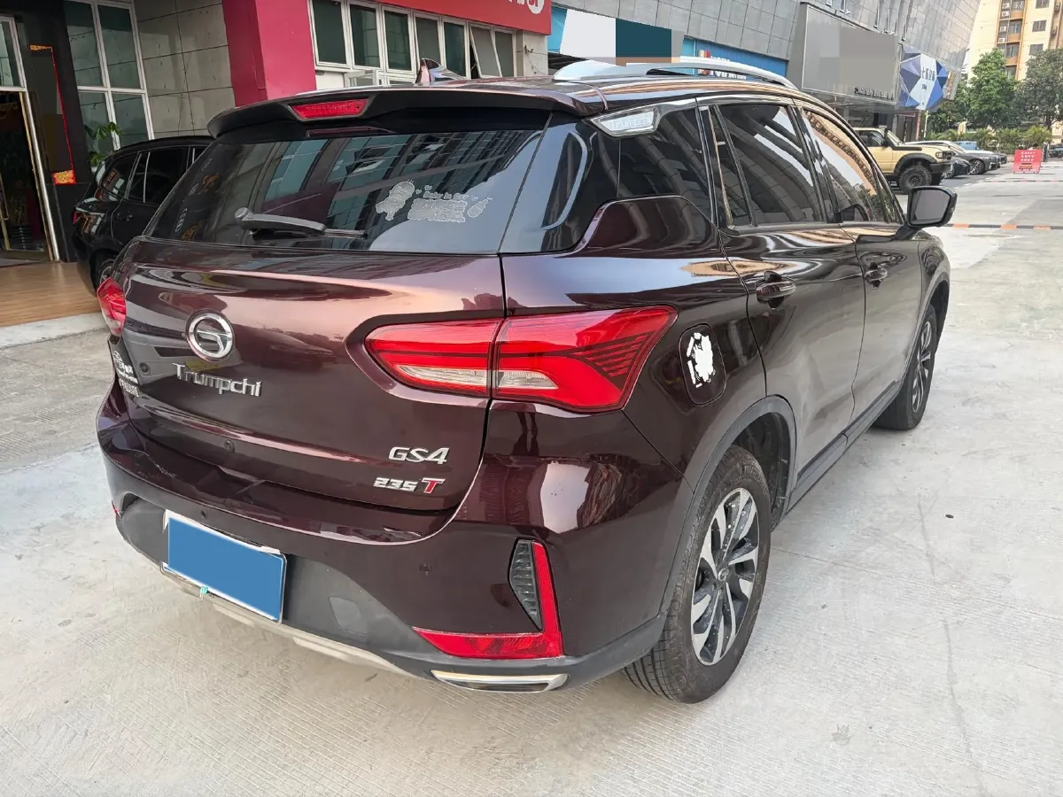 2018 GAC Trumpchi GS4 1.5T 152HP L4 6AT,autocango,china used car exporter,china ev exporter,chinese used car exporter,chinese used ev exporter