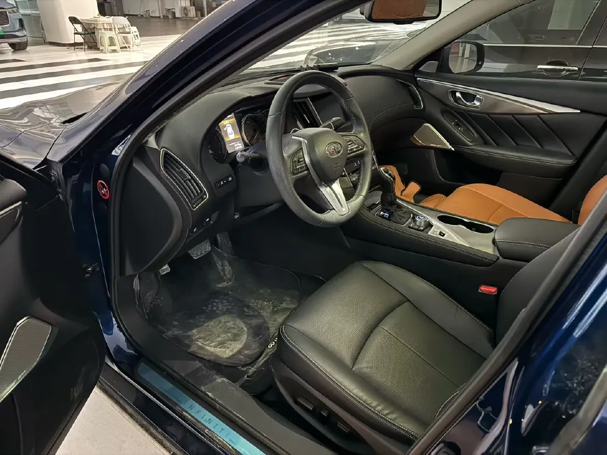 2021 Infiniti Q50L 2.0T 211HP L4 7AT,autocango,china used car exporter,china ev exporter,chinese used car exporter,chinese used ev exporter