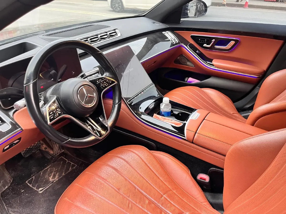 2022 Mercedes-Benz S Class 2.5T 313HP L6 9AT,autocango,china used car exporter,china ev exporter,chinese used car exporter,chinese used ev exporter