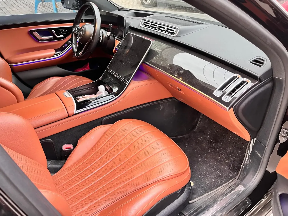 2022 Mercedes-Benz S Class 2.5T 313HP L6 9AT,autocango,china used car exporter,china ev exporter,chinese used car exporter,chinese used ev exporter