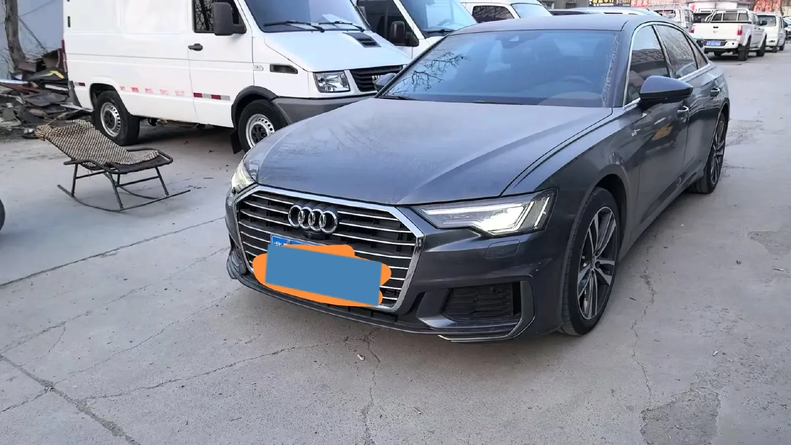 2021 Audi A6L 2.0T 190HP L4 7DCT,autocango,china used car exporter,china ev exporter,chinese used car exporter,chinese used ev exporter