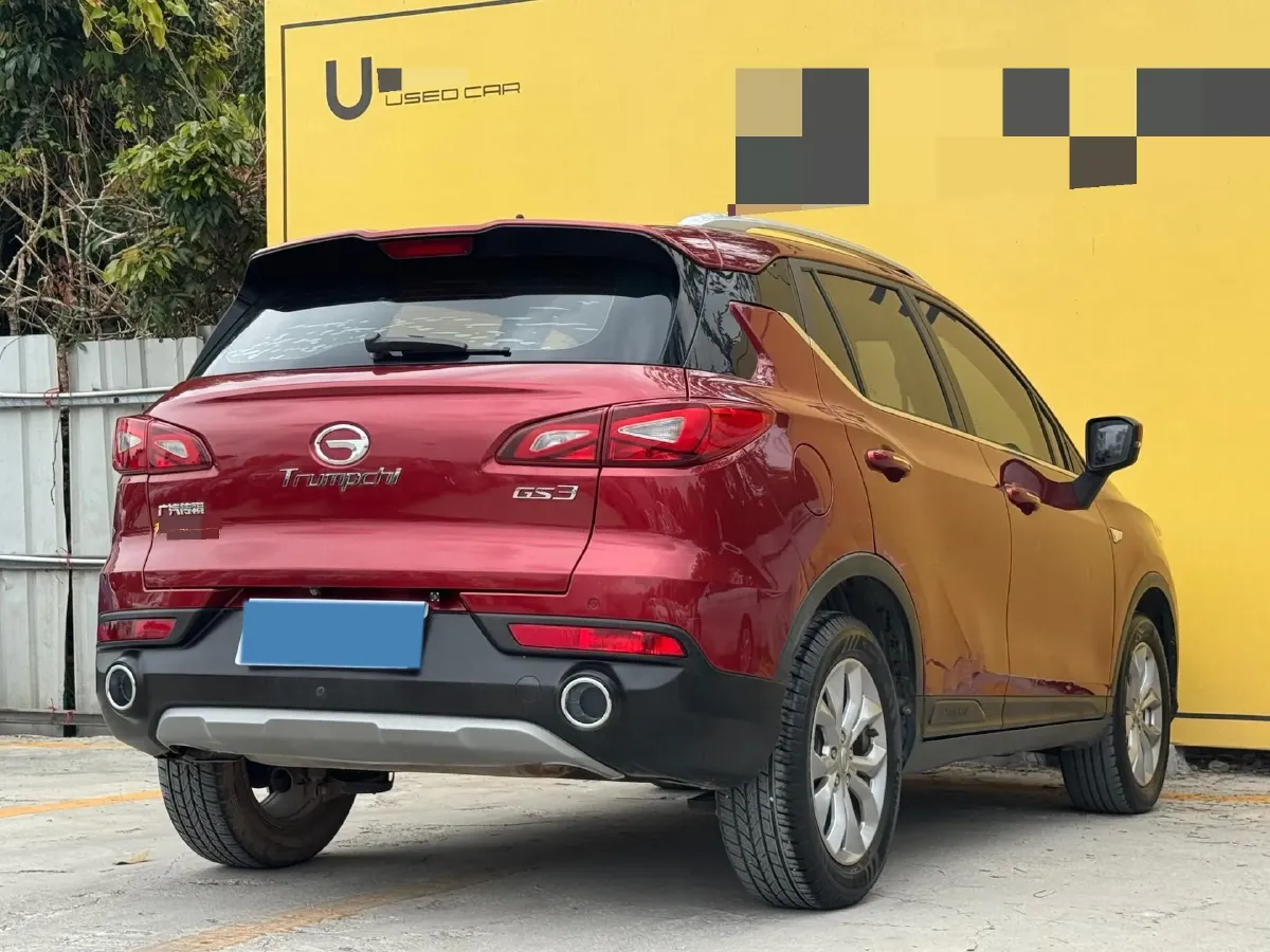 2017 GAC Trumpchi GS3 1.5L 114HP L4 6AT,autocango,china used car exporter,china ev exporter,chinese used car exporter,chinese used ev exporter
