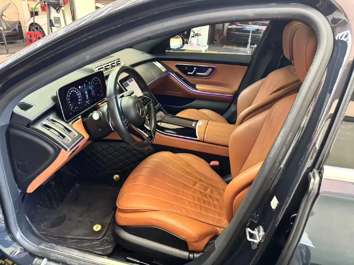 2021 Mercedes-Benz S Class 3.0T 313HP L6 9AT,autocango,china used car exporter,china ev exporter,chinese used car exporter,chinese used ev exporter