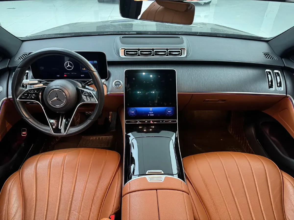 2023 Mercedes-Benz S Class 2.5T 313HP L6 9AT,autocango,china used car exporter,china ev exporter,chinese used car exporter,chinese used ev exporter