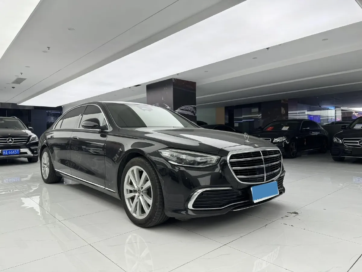 2023 Mercedes-Benz S Class 2.5T 313HP L6 9AT,autocango,china used car exporter,china ev exporter,chinese used car exporter,chinese used ev exporter