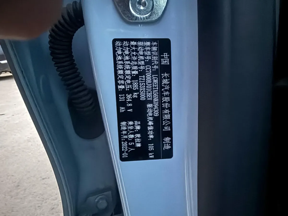 2022 Ora FunkyCat BEV 47.8KWH,autocango,china used car exporter,china ev exporter,chinese used car exporter,chinese used ev exporter