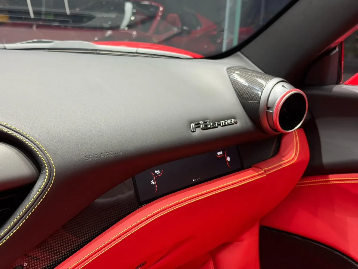 2020 Ferrari F8 3.9T 720HP V8 7DCT,autocango,china used car exporter,china ev exporter,chinese used car exporter,chinese used ev exporter