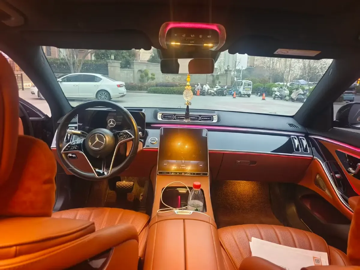 2022 Mercedes-Benz S Class 2.5T 367HP L6 9AT,autocango,china used car exporter,china ev exporter,chinese used car exporter,chinese used ev exporter