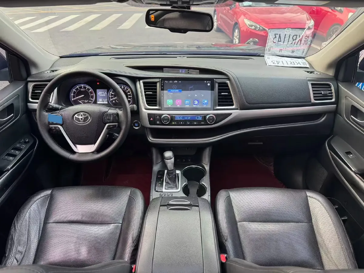 2017 Toyota Highlander 2.0T 220HP L4 6AT,autocango,china used car exporter,china ev exporter,chinese used car exporter,chinese used ev exporter