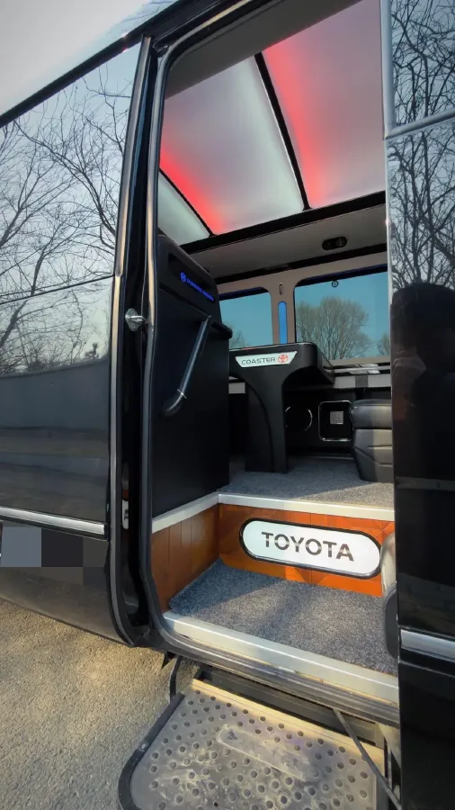 2015 Toyota Coaster 4.0L 232HP V6 5MT,autocango,china used car exporter,china ev exporter,chinese used car exporter,chinese used ev exporter