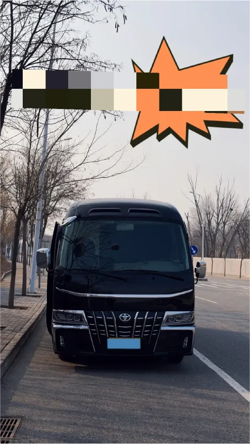 2015 Toyota Coaster 4.0L 232HP V6 5MT,autocango,china used car exporter,china ev exporter,chinese used car exporter,chinese used ev exporter