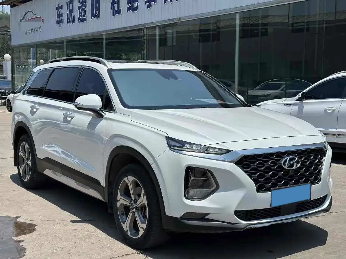2019 Hyundai Santafe 2.0T 240HP L4 8AT,autocango,china used car exporter,china ev exporter,chinese used car exporter,chinese used ev exporter
