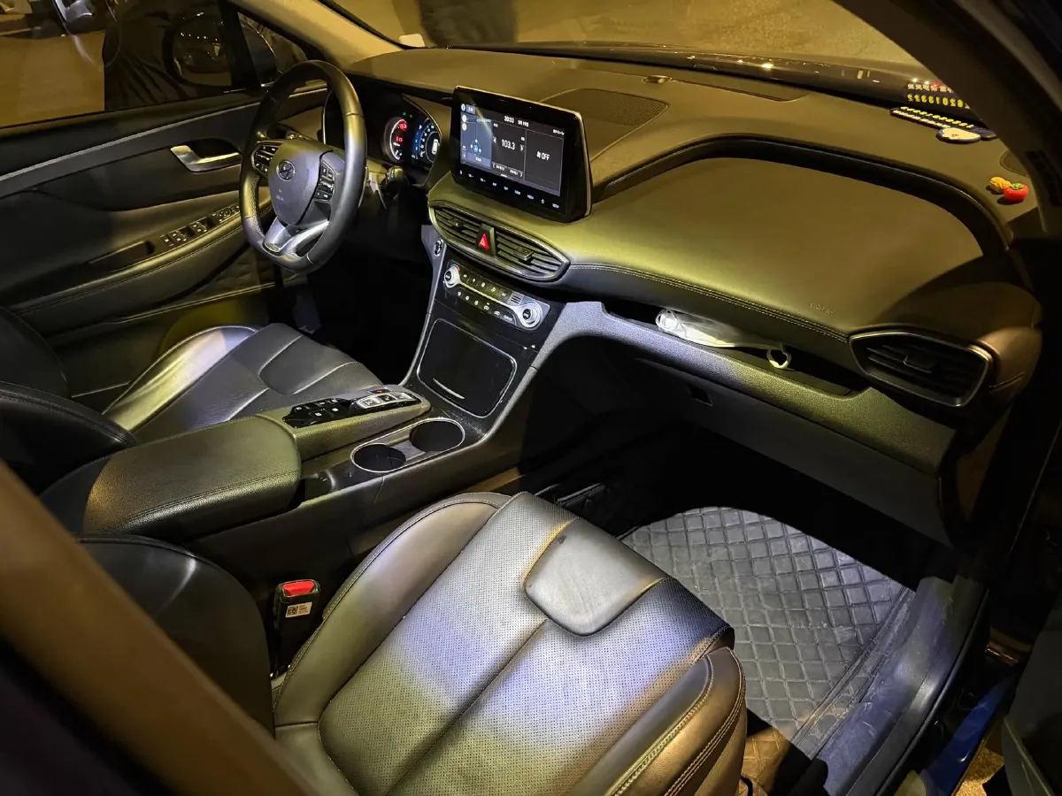 2019 Hyundai Santafe 2.0T 240HP L4 8AT,autocango,china used car exporter,china ev exporter,chinese used car exporter,chinese used ev exporter
