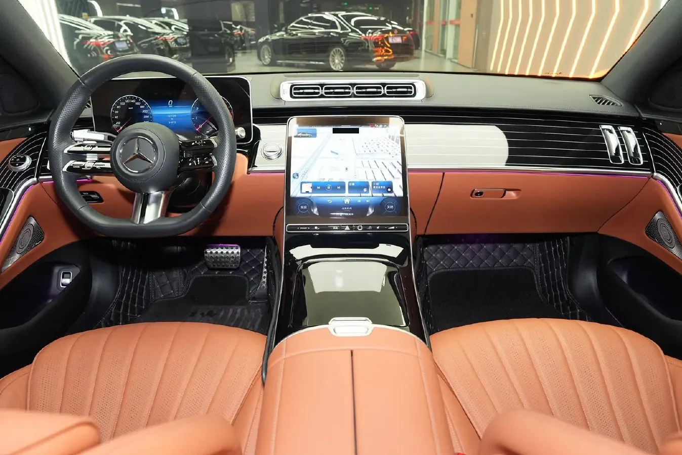 2024 Mercedes-Benz S Class 2.5T 367HP L6 9AT,autocango,china used car exporter,china ev exporter,chinese used car exporter,chinese used ev exporter