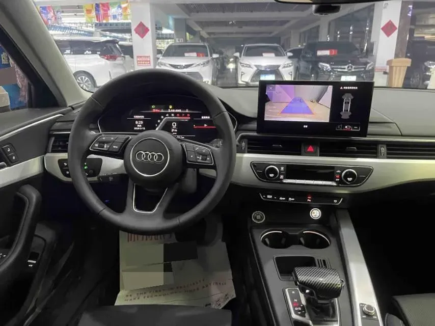 2023 Audi A4L 2.0T 190HP L4 7DCT,autocango,china used car exporter,china ev exporter,chinese used car exporter,chinese used ev exporter