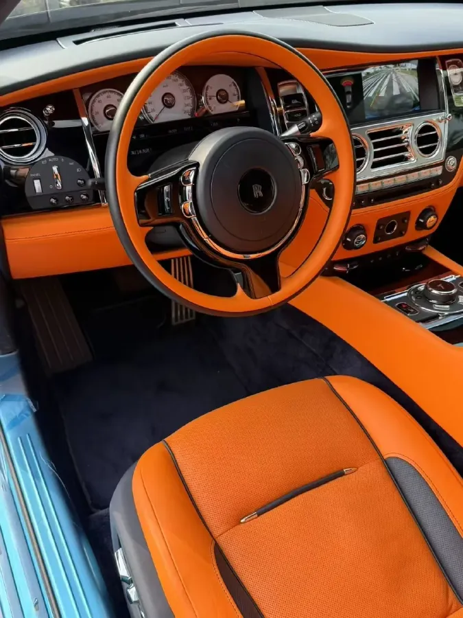 2018 Rolls-Royce Wraith 6.6T 632HP V12 8AT,autocango,china used car exporter,china ev exporter,chinese used car exporter,chinese used ev exporter