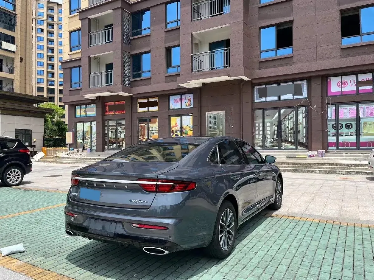 2021 Geely Preface 2.0T 190HP L4 7DCT,autocango,china used car exporter,china ev exporter,chinese used car exporter,chinese used ev exporter