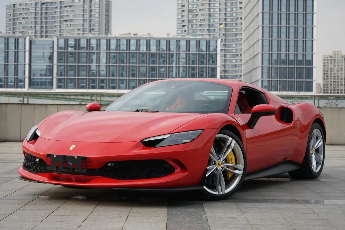 2022 Ferrari 296 3.0T 663HP V6 8DCT PHEV 7.45KWH,autocango,china used car exporter,china ev exporter,chinese used car exporter,chinese used ev exporter