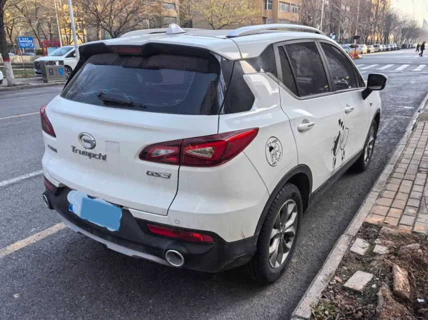 2017 GAC Trumpchi GS3 1.5L 114HP L4 6AT,autocango,china used car exporter,china ev exporter,chinese used car exporter,chinese used ev exporter