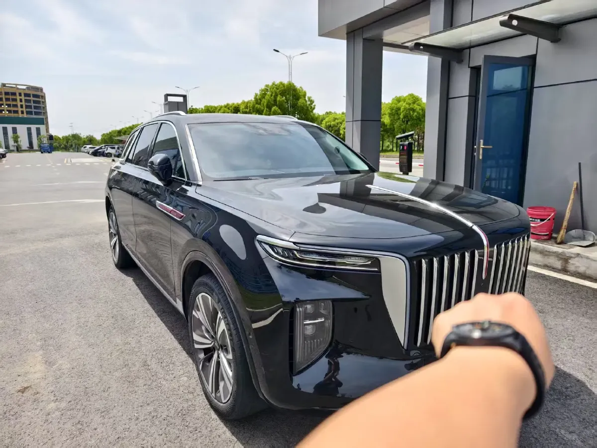 2021 HongQi E-HS9 BEV 84KWH,autocango,china used car exporter,china ev exporter,chinese used car exporter,chinese used ev exporter