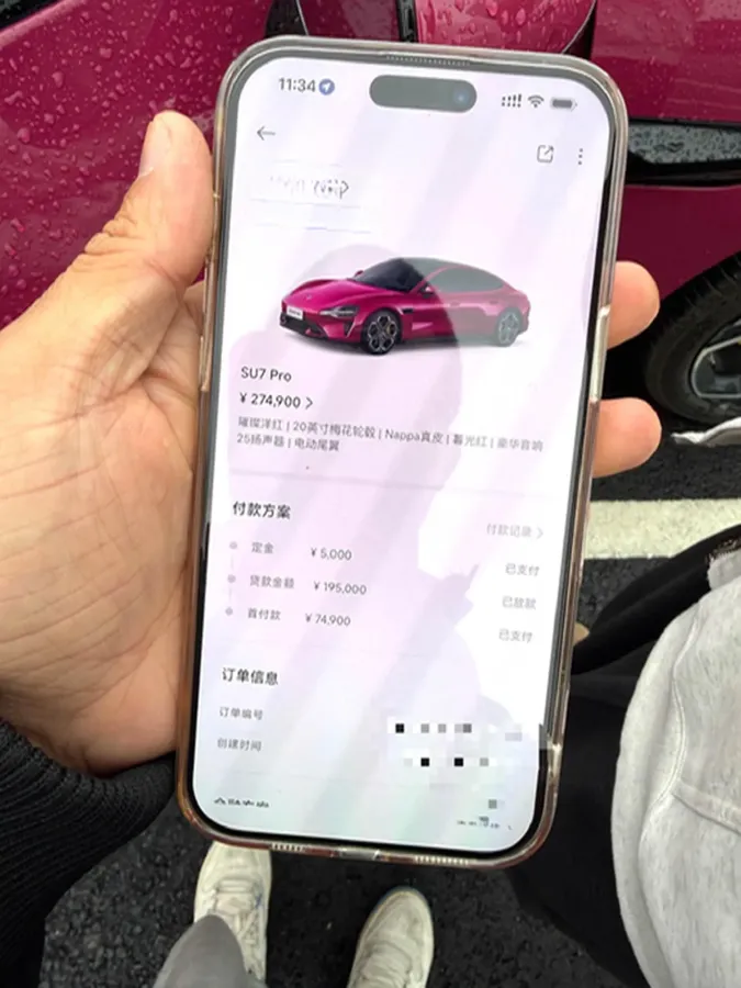 2024 MI SU7 BEV 94.3KWH,autocango,china used car exporter,china ev exporter,chinese used car exporter,chinese used ev exporter