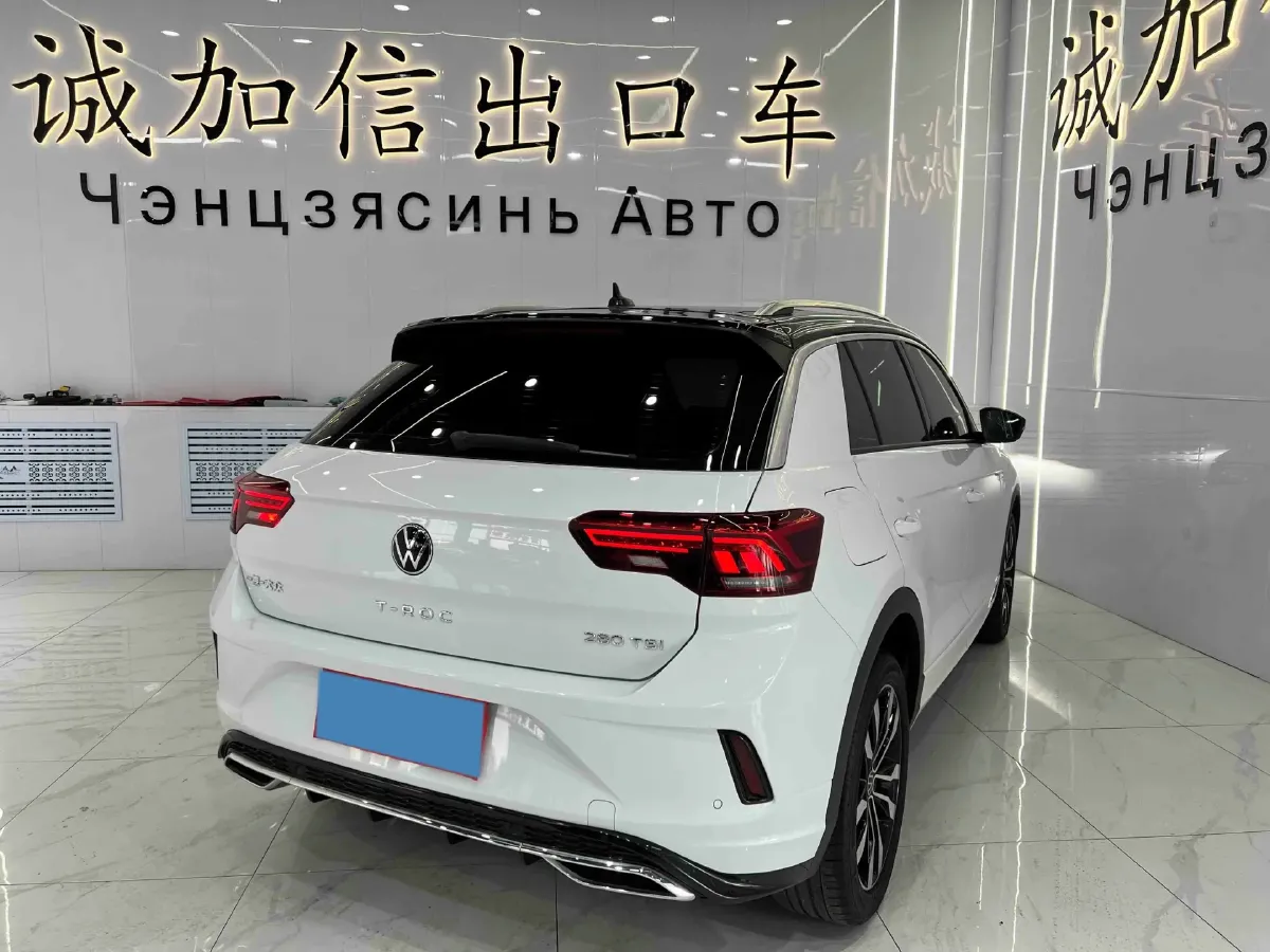 2022 Volkswagen T-Roc 1.4T 150HP L4 7DCT,autocango,china used car exporter,china ev exporter,chinese used car exporter,chinese used ev exporter