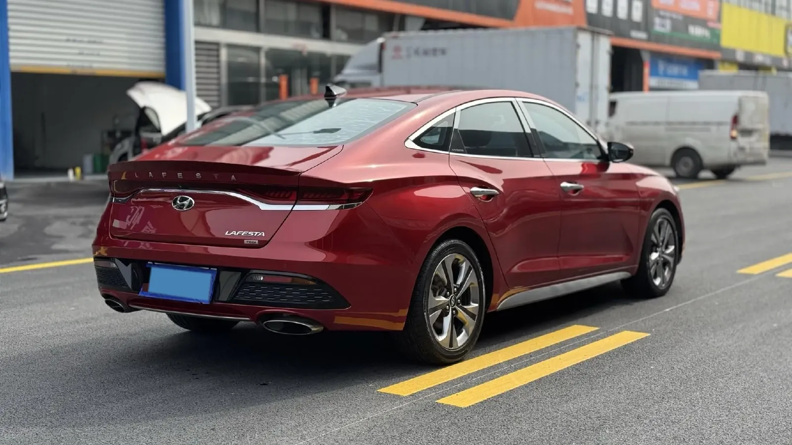 2019 Hyundai La Festa 1.6T 204HP L4 7DCT,autocango,china used car exporter,china ev exporter,chinese used car exporter,chinese used ev exporter