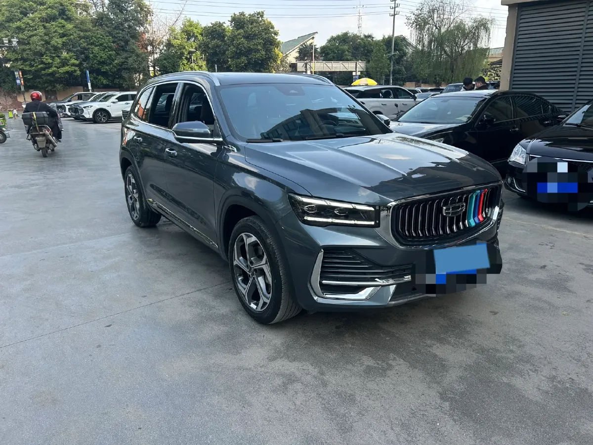 2021 Geely Monjaro 2.0T 218HP L4 7DCT,autocango,china used car exporter,china ev exporter,chinese used car exporter,chinese used ev exporter