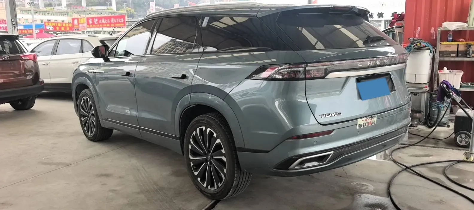 2023 Chery Tiggo 9 2.0T 261HP L4 7DCT,autocango,china used car exporter,china ev exporter,chinese used car exporter,chinese used ev exporter