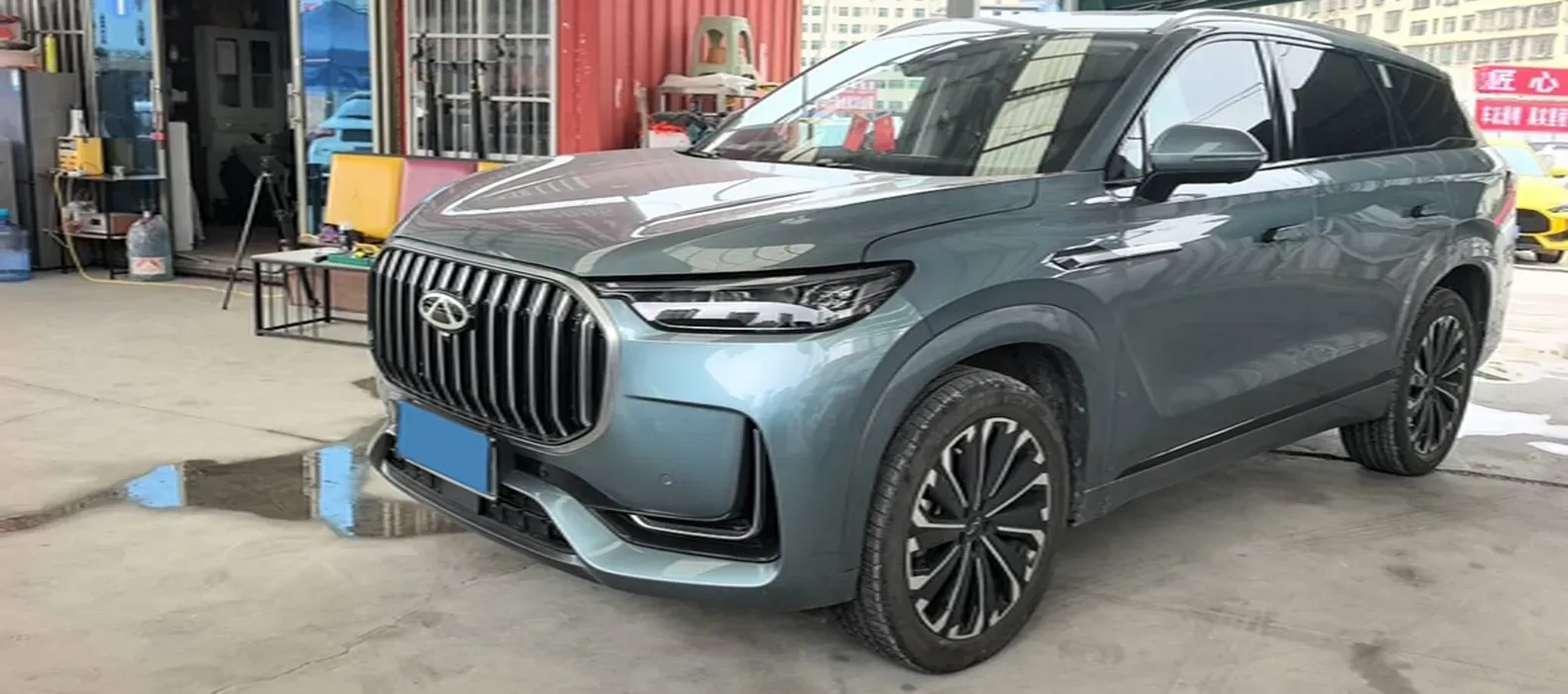 2023 Chery Tiggo 9 2.0T 261HP L4 7DCT,autocango,china used car exporter,china ev exporter,chinese used car exporter,chinese used ev exporter
