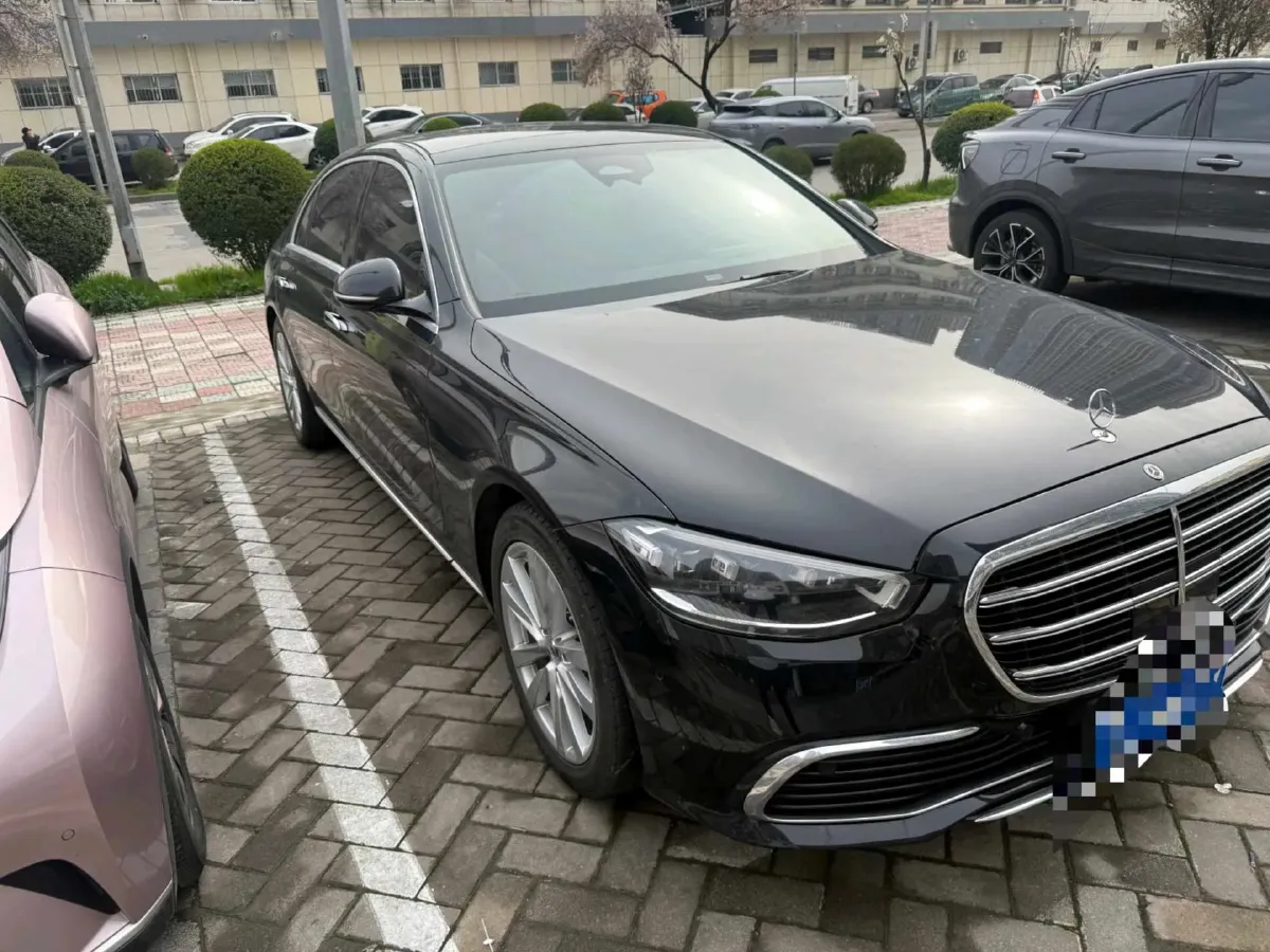 2023 Mercedes-Benz S Class 2.5T 313HP L6 9AT,autocango,china used car exporter,china ev exporter,chinese used car exporter,chinese used ev exporter