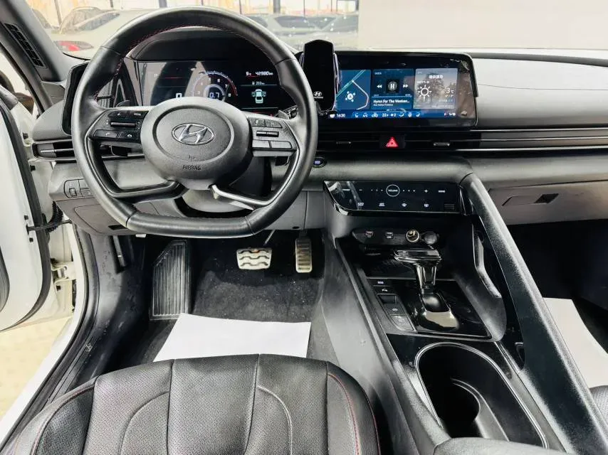 2023 Hyundai Elantra 1.4T 140HP L4 7DCT,autocango,china used car exporter,china ev exporter,chinese used car exporter,chinese used ev exporter