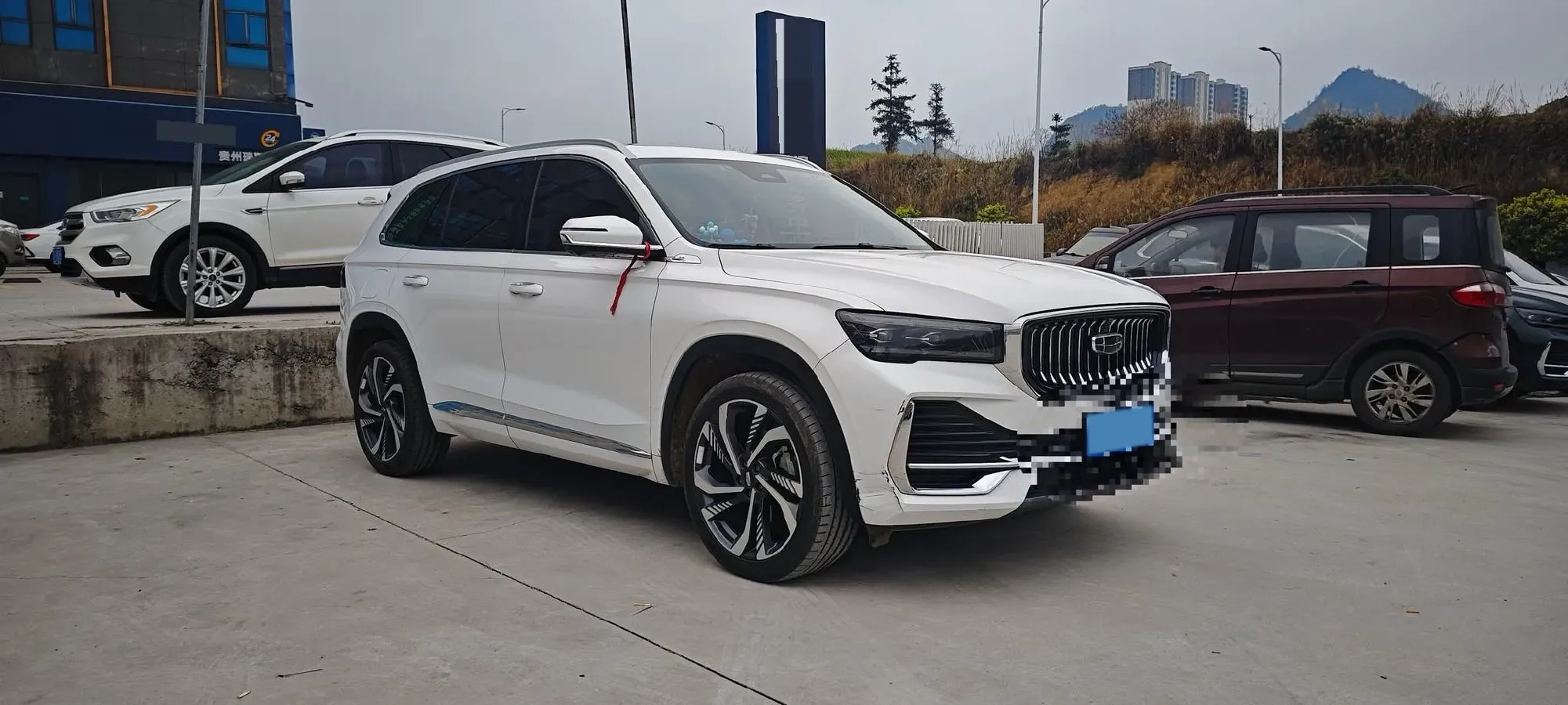 2024 Geely Monjaro 2.0T 238HP L4 8AT,autocango,china used car exporter,china ev exporter,chinese used car exporter,chinese used ev exporter