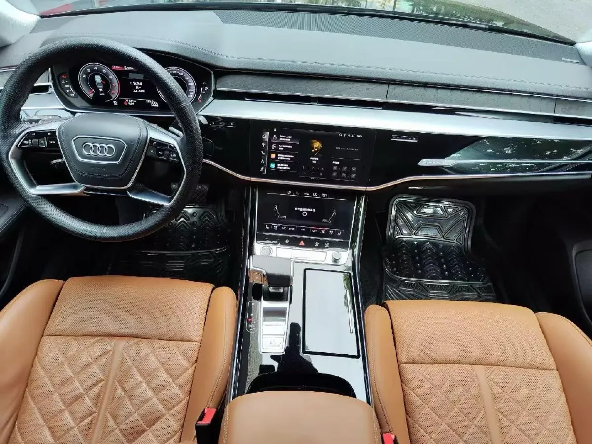 2023 Audi A8 3.0T 286HP V6 8AT,autocango,china used car exporter,china ev exporter,chinese used car exporter,chinese used ev exporter