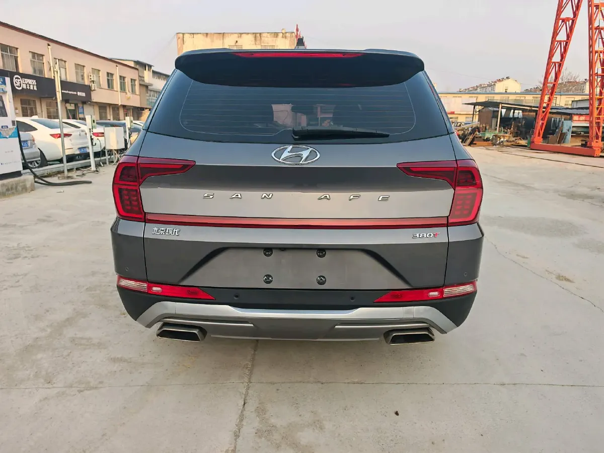 2019 Hyundai Santafe 2.0T 240HP L4 8AT,autocango,china used car exporter,china ev exporter,chinese used car exporter,chinese used ev exporter