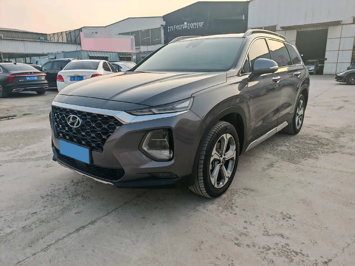 2019 Hyundai Santafe 2.0T 240HP L4 8AT,autocango,china used car exporter,china ev exporter,chinese used car exporter,chinese used ev exporter
