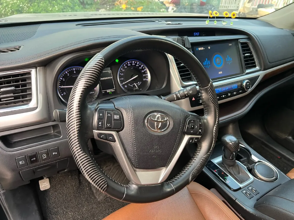2021 Toyota Highlander 2.0T 220HP L4 6AT,autocango,china used car exporter,china ev exporter,chinese used car exporter,chinese used ev exporter