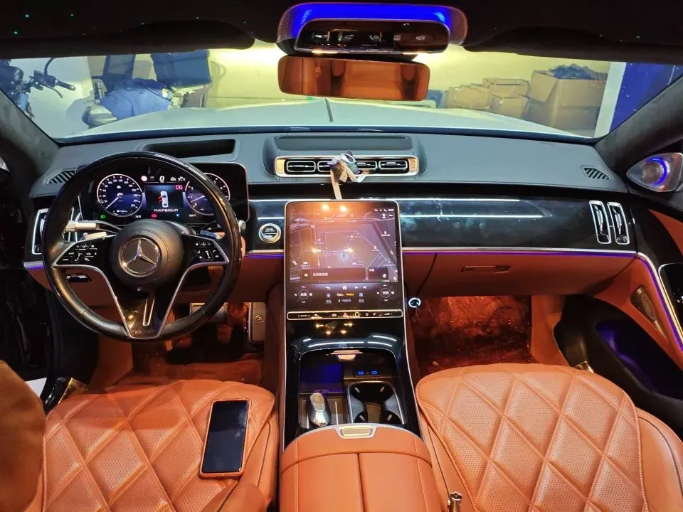 2024 Mercedes-Benz Maybach S Class 3.0T 367HP L6 9AT,autocango,china used car exporter,china ev exporter,chinese used car exporter,chinese used ev exporter