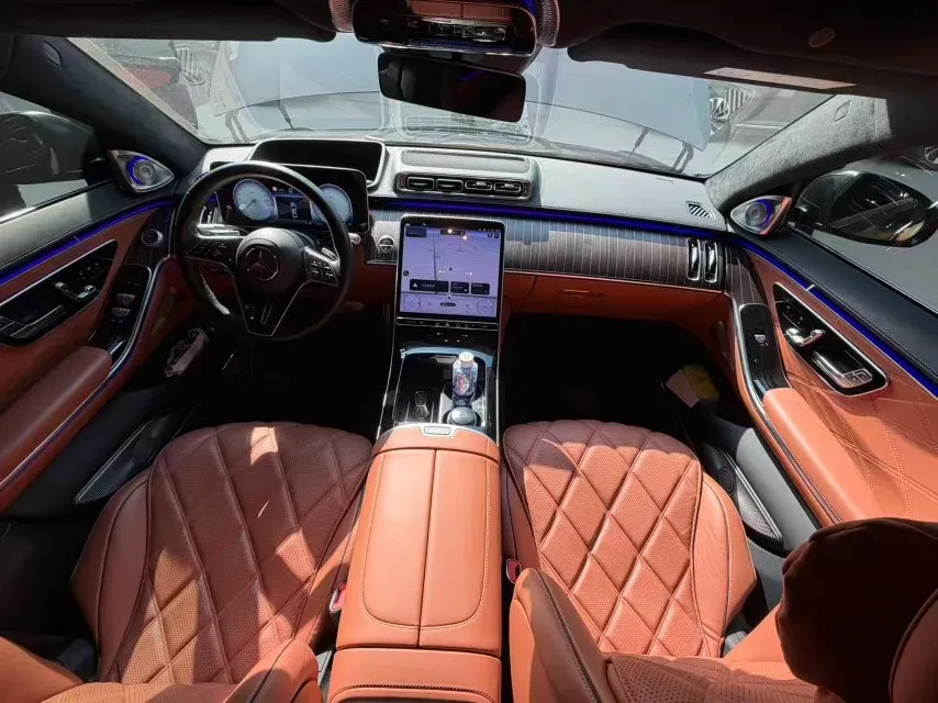 2022 Mercedes-Benz Maybach S Class 6.0T 612HP V12 9AT,autocango,china used car exporter,china ev exporter,chinese used car exporter,chinese used ev exporter