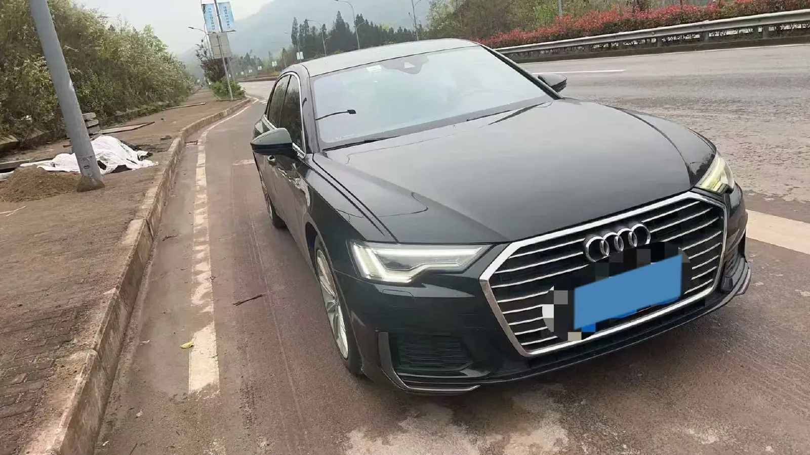 2020 Audi A6L 2.0T 224HP L4 7DCT,autocango,china used car exporter,china ev exporter,chinese used car exporter,chinese used ev exporter