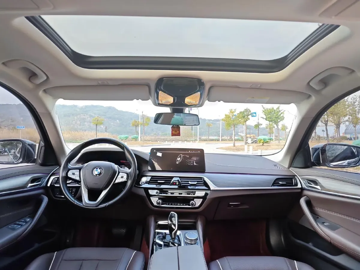 2021 BMW 5 Series 2.0T 252HP L4 8AT,autocango,china used car exporter,china ev exporter,chinese used car exporter,chinese used ev exporter