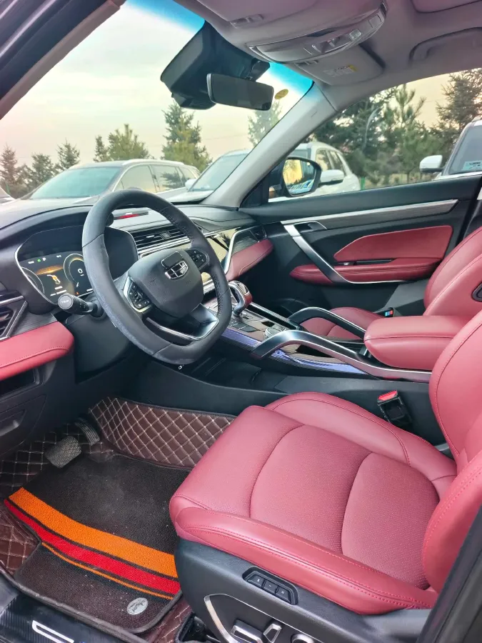 2022 Geely Azkarra 1.8T 184HP L4 7DCT,autocango,china used car exporter,china ev exporter,chinese used car exporter,chinese used ev exporter