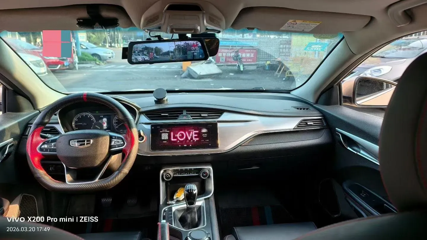 2020 Geely Binray 1.0T 133HP L3 6MT,autocango,china used car exporter,china ev exporter,chinese used car exporter,chinese used ev exporter