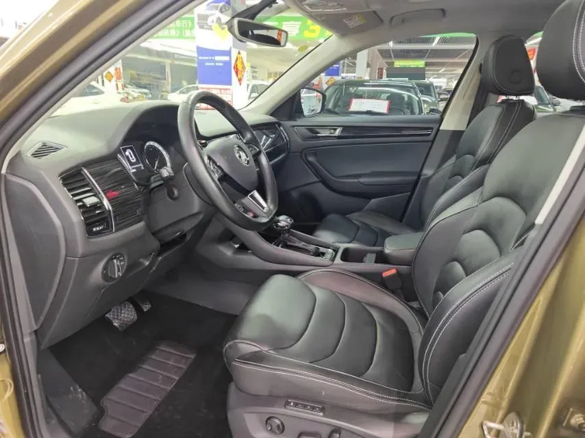 2018 Skoda Kodiak 2.0T 186HP L4 7DCT,autocango,china used car exporter,china ev exporter,chinese used car exporter,chinese used ev exporter